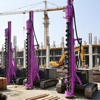 Hydraulic Pile Driver Machine Precise Depth Building Foundation Pile Drilling Rig Anchor Crawler Pile Driver
