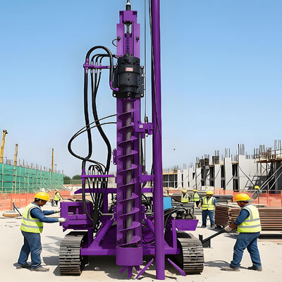 Diesel Pile Driver Urban Development Engineering Drilling Rig Ground Screw Pile Drilling Machine