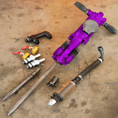 Portable Rock Jack Hammer Horizontal and Inclined Borehole Work Rock Drilling Machine for sale