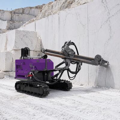 SANROCK Crawler DTH буровая установка Большой крутящий момент Взрывные отверстия Добывающие буровые машины Гидравлические буровые машины